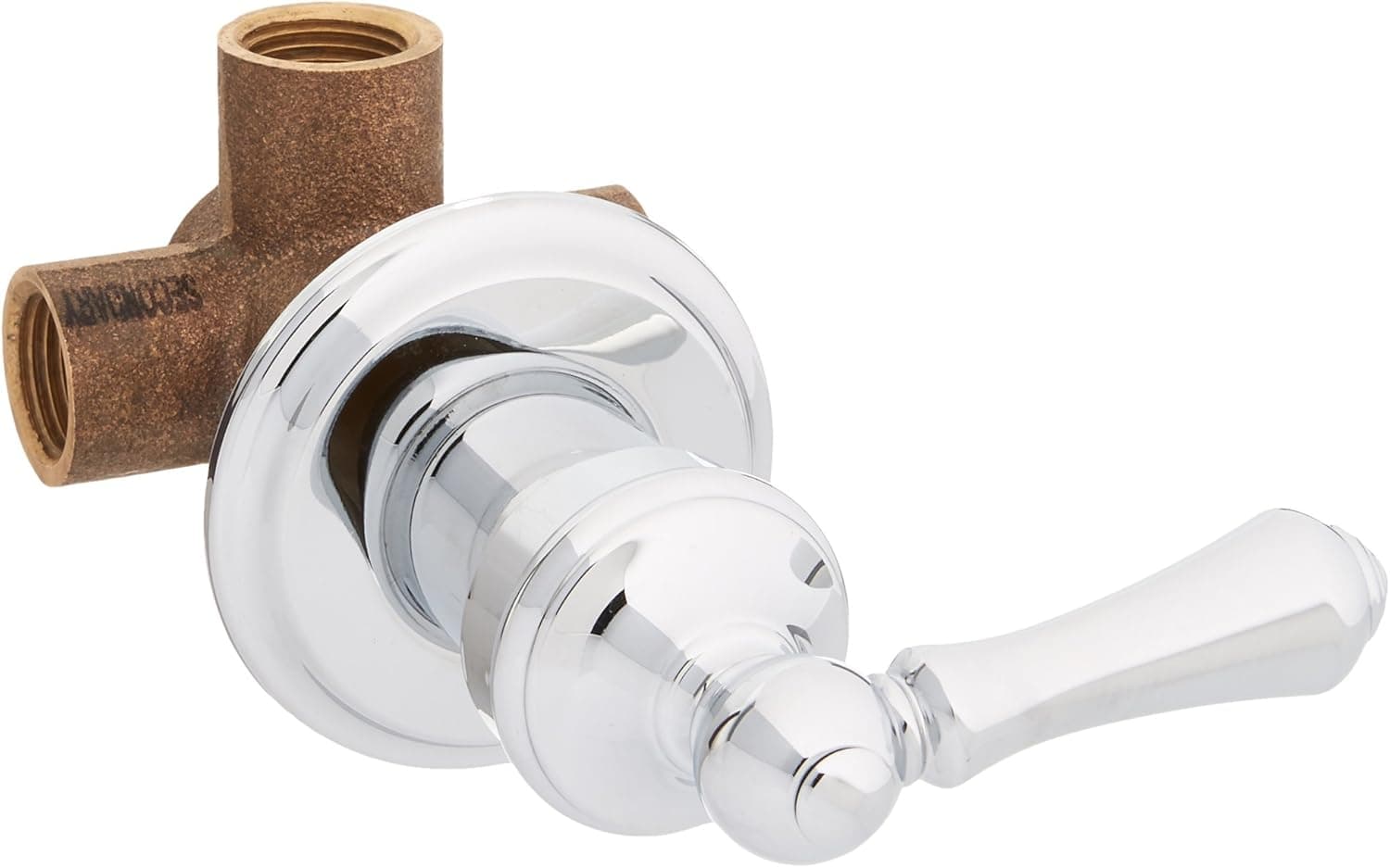 Pfister 015-38BC 4-Port Diverter Valve with Solid Metal Lever Handle