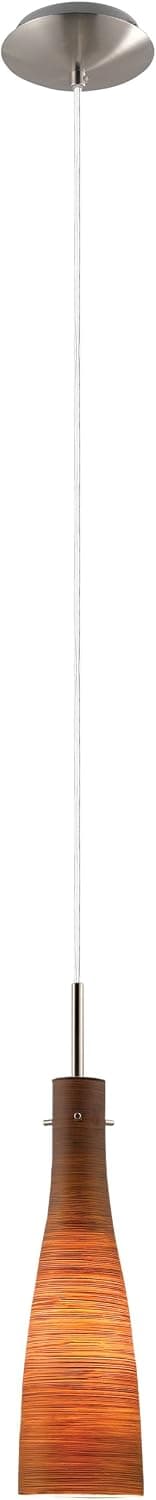 Eglo 88233A Kameo 1 4 Light Pendant, Reddish Brown