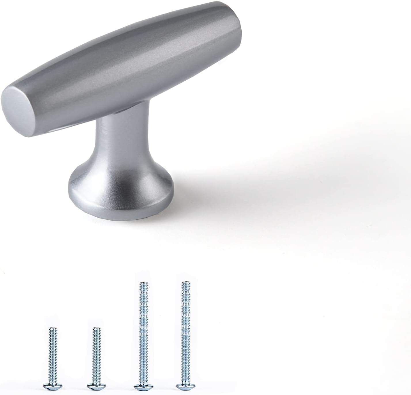 Satanga Kitchen Cabinet Pulls Hole Center 5 inch Bar Knobs Modern Cupboard 5 Pack Solid Euro Style Dresser Handles Bathroom Bedroom Hardware Door Furniture Wardrobe Pull