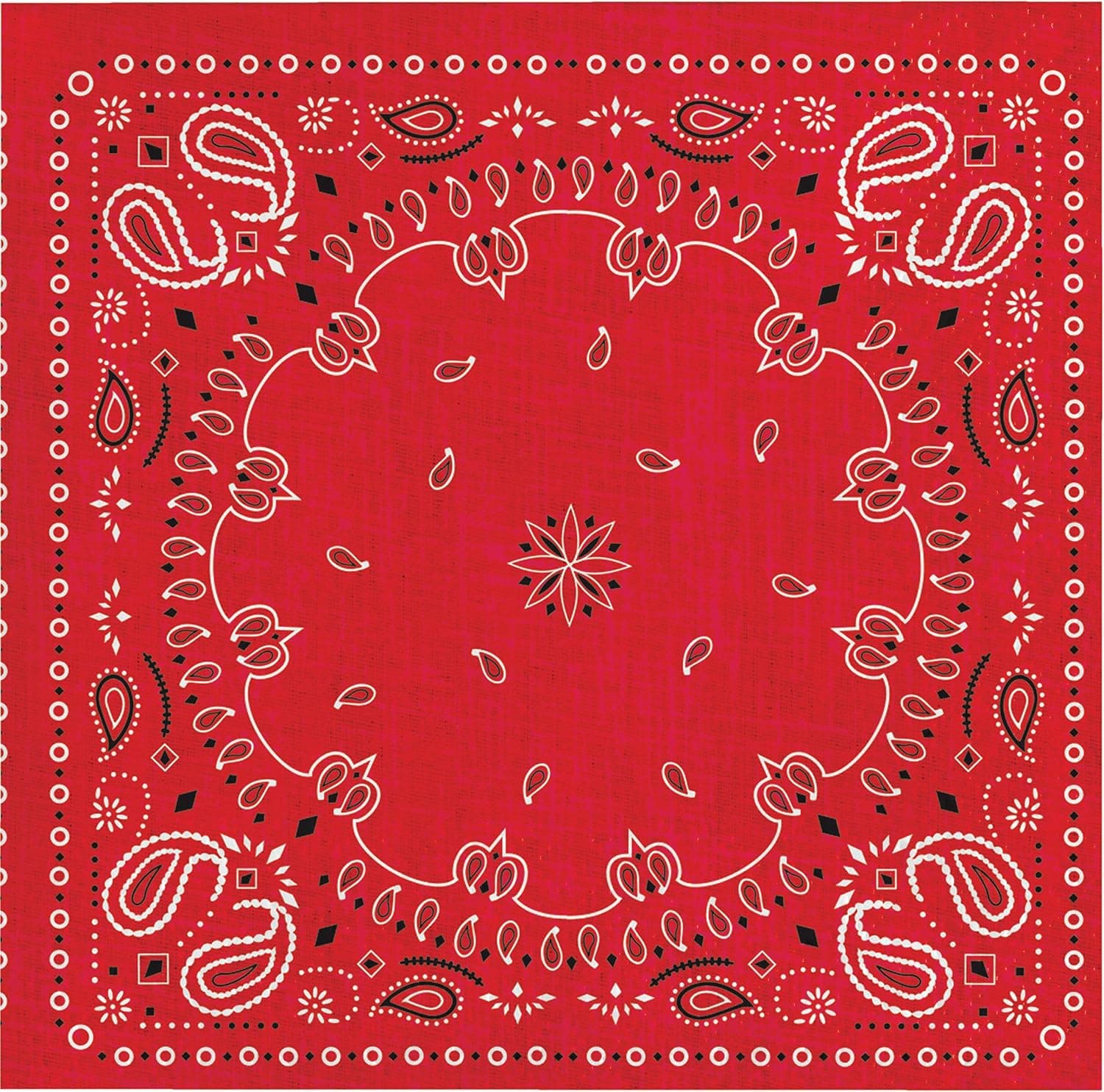 Bandanarama Beverage Napkins, 48 ct