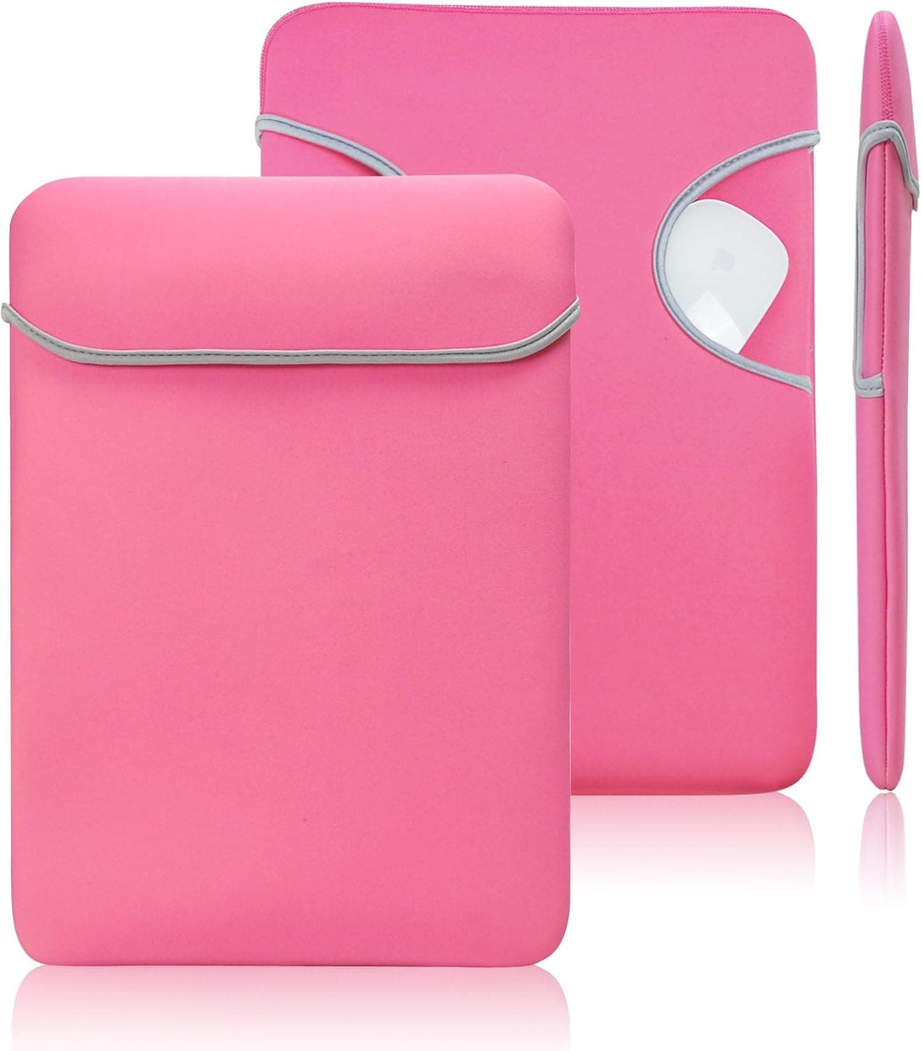 Lavievert Soft Neoprene Sleeve Water Resistance Bag Pocketed Case Laptop Briefcase