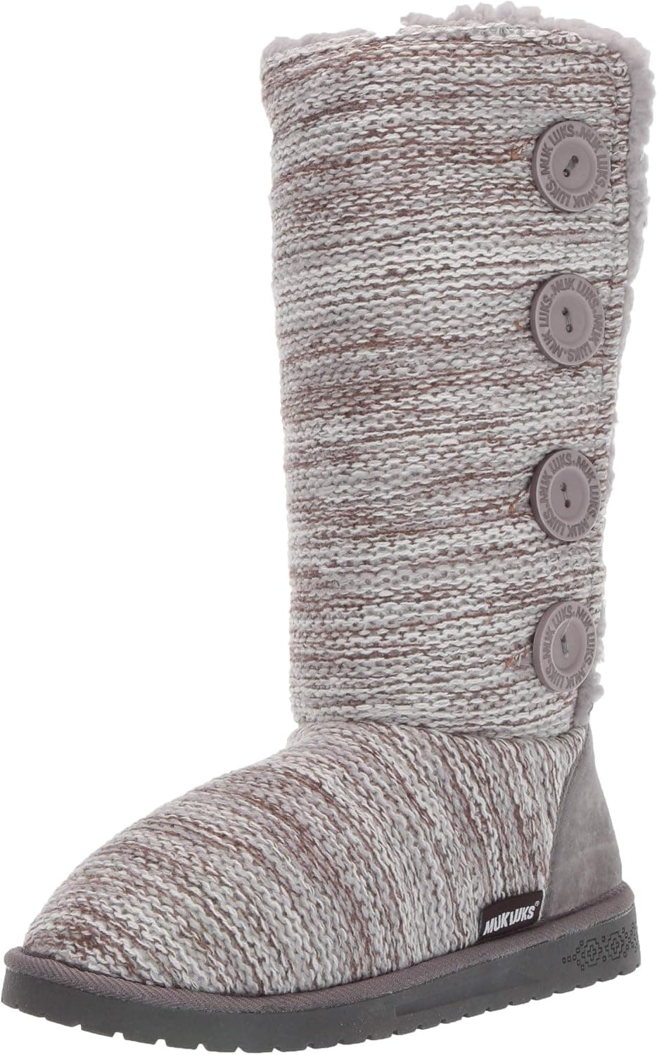 MUK LUKS Women's Liza Boots-Black Fashion