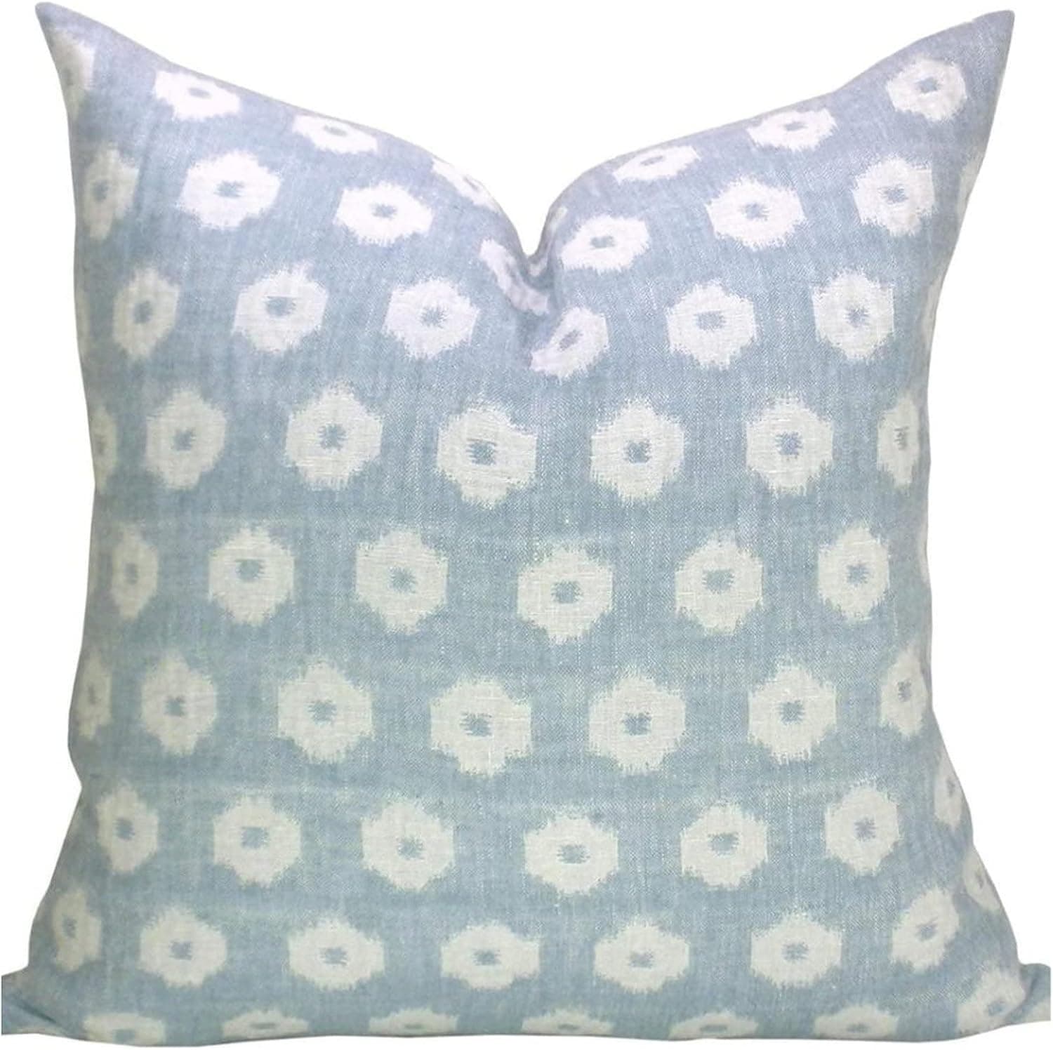 Timur Weave Pillow Cover in Sky Blue Background Throw Pillow Cover 18x18 Cushion Cover Decortaive Pillowcase with Zipper Home decor