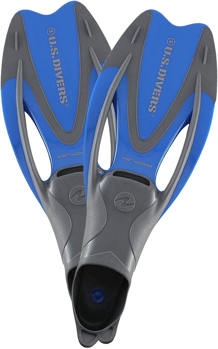 U.S. Divers Proflex FX Fin (Electric Blue, Men (Small) 4-7 Lady (Small) 5.5-8.5)