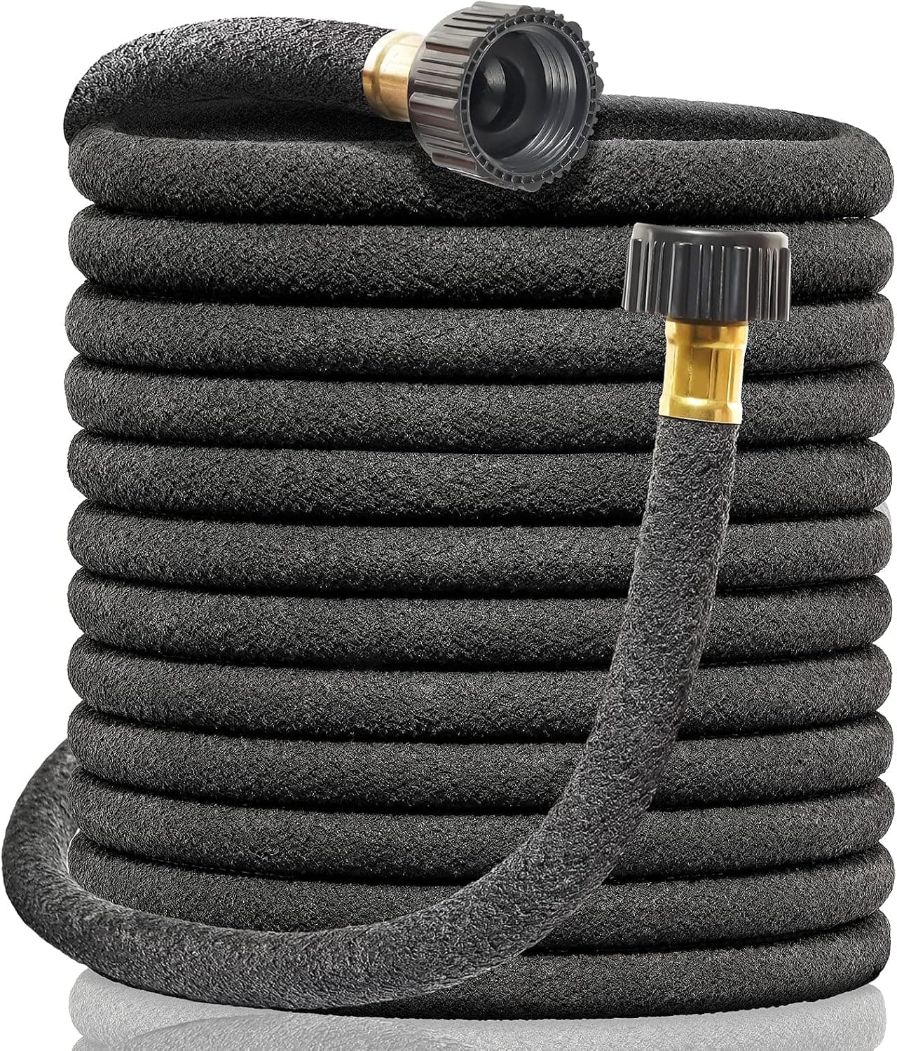 MECORDS Soaker Hose for Garden, 12” x 50 FT Drip Irrigation Short Water Save 70 , Heavy Duty Soaker, Efficiently and Intelligently Distribute Evenly to Yards Garden Flower Beds