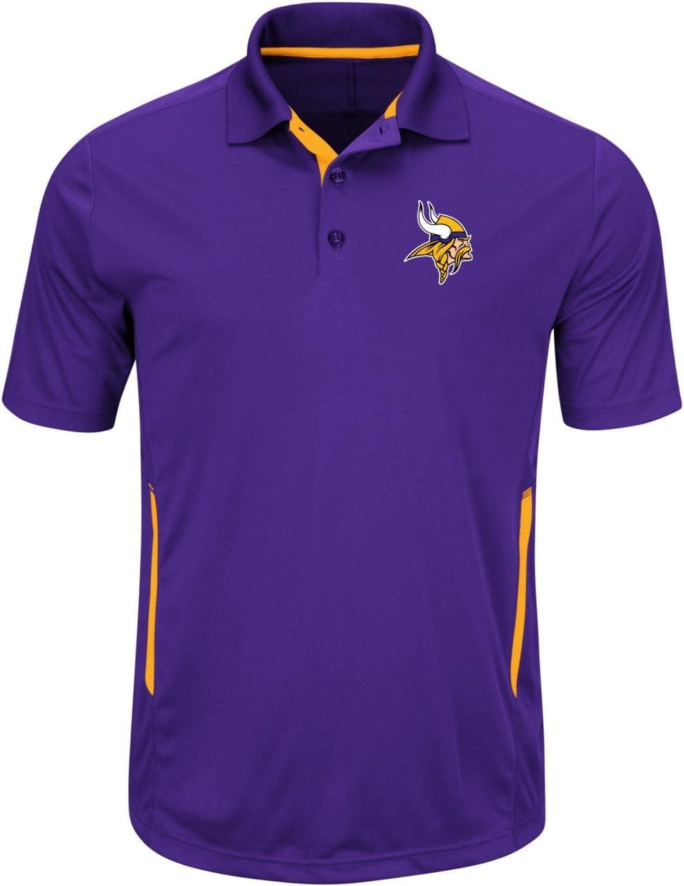 Minnesota Vikings Mens Purple Field Classic II Synthetic Polo Shirt