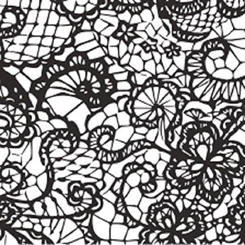 NailHugs Nail Applique, Secret Garden, Dry Transfer Process, 2 Strips, 2 Pack