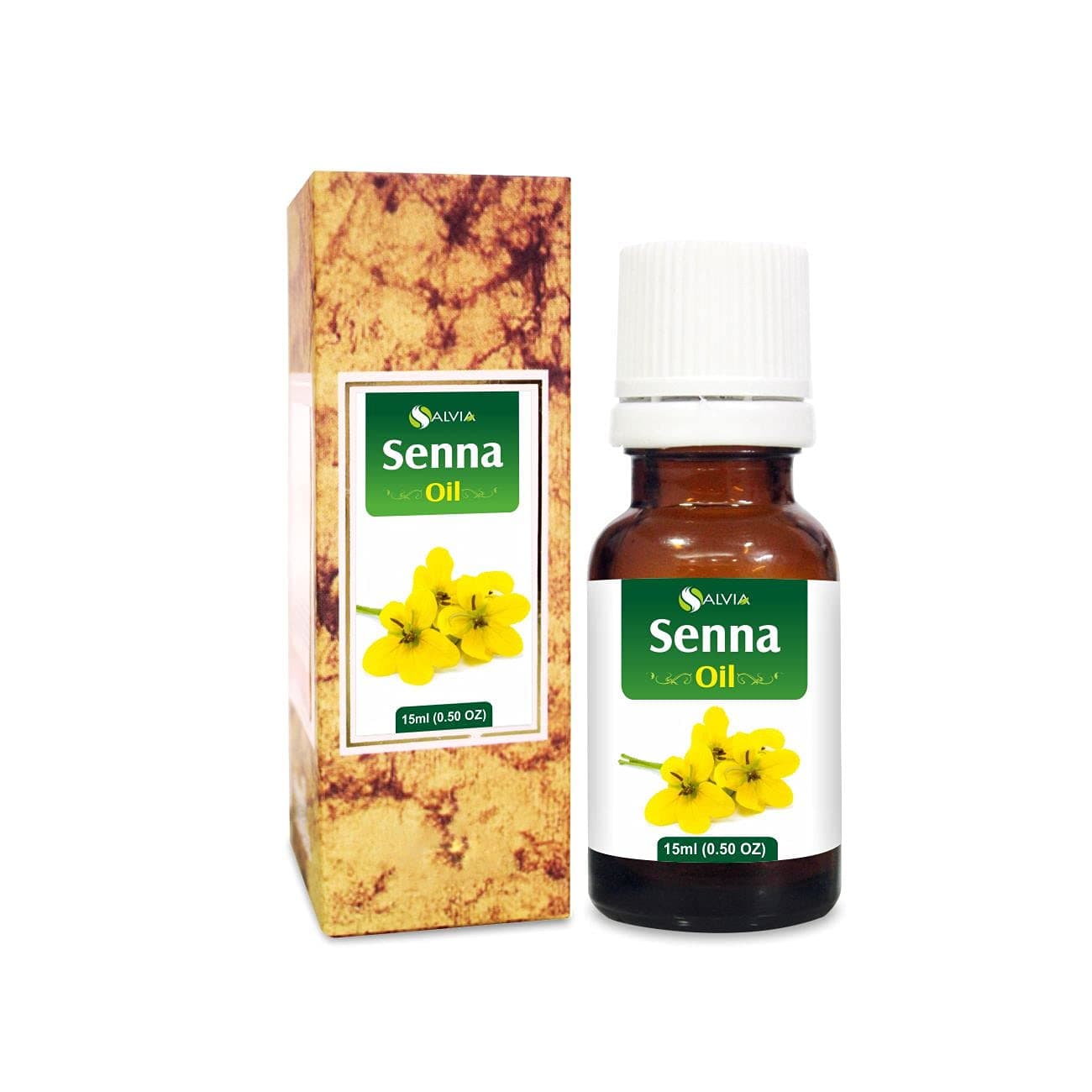 Senna Oil 100% Pure & Natural Oil - Use for Skin Care & Haircare - Cosmetic Grade (15ML)