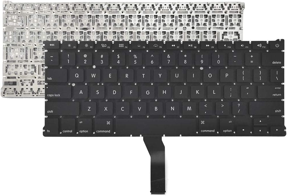 ICTION New Keyboard (US English) Replacement for MacBook Air 13" A1369 (2011), A1466 (2012-2017)