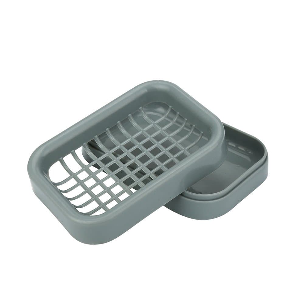 Soap Holder,Faber3 Soap Dish Shower 8 Colors Brand New Travel Plastic Soap Dish Box Case Holder (C)