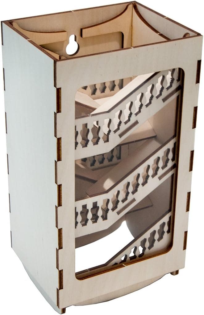 The Broken Token Wooden Modular Dice Tumbler - Stair