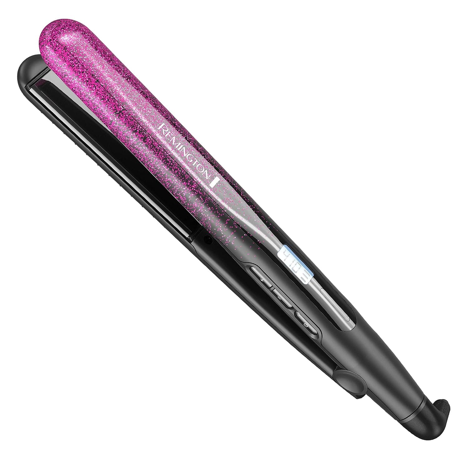 Remington Pro 1" Flat Iron with Ultimate Ceramic Technology, Pink Glitter, S6500
