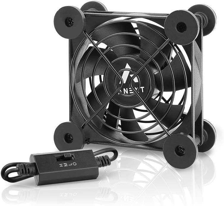 Antec Quiet Single 80mm USB Fan,Pressure-optimised, Very Quiet Motor, Computer, Fan Speed:2800RPM 5V，2B