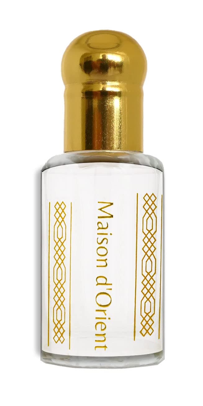 Maison d'Orient MUSK TAHARA 12mL Artisanal Hand Crafted Perfume Oil Fragrance for Women and for Men in Traditional Arabian Attar Style, a Great Gift/Party Favor