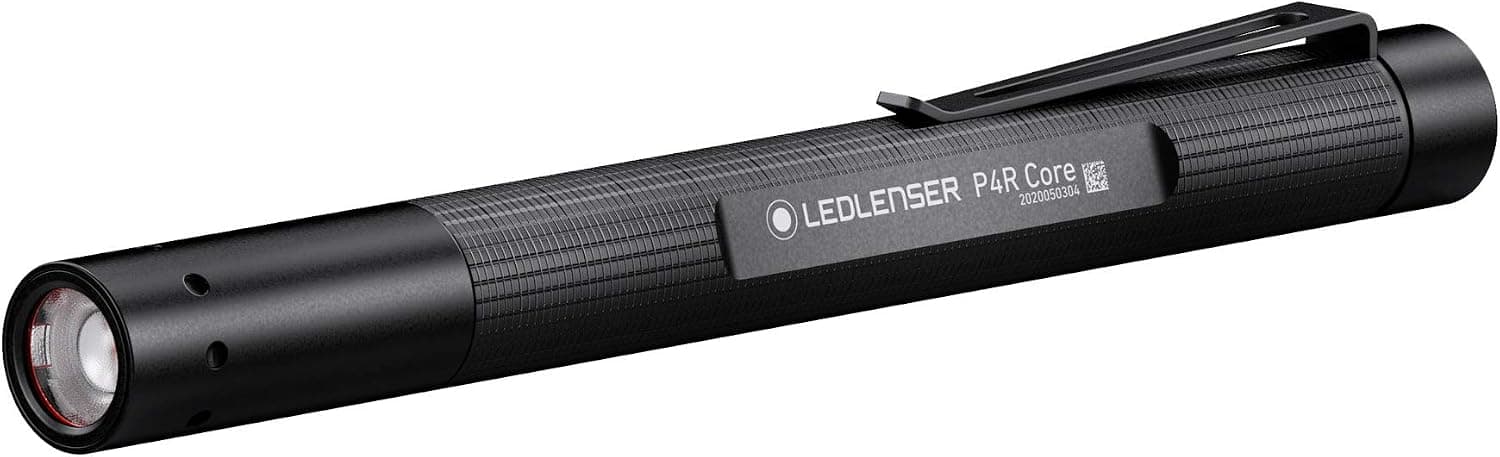 Ledlenser, P4R Core Rechargeable Pen Light, 200 Lumens, Advanced Focus System