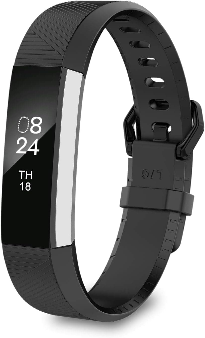 LEEFOX Compatible with Fitbit Alta HR and Alta Bands, Classic Accessory Band for Fit bit Alta HR/Ace and Alta Wristband Watch Buckle Replacement Strap for Fitbit Alta/Alta HR, Large Small Men Women