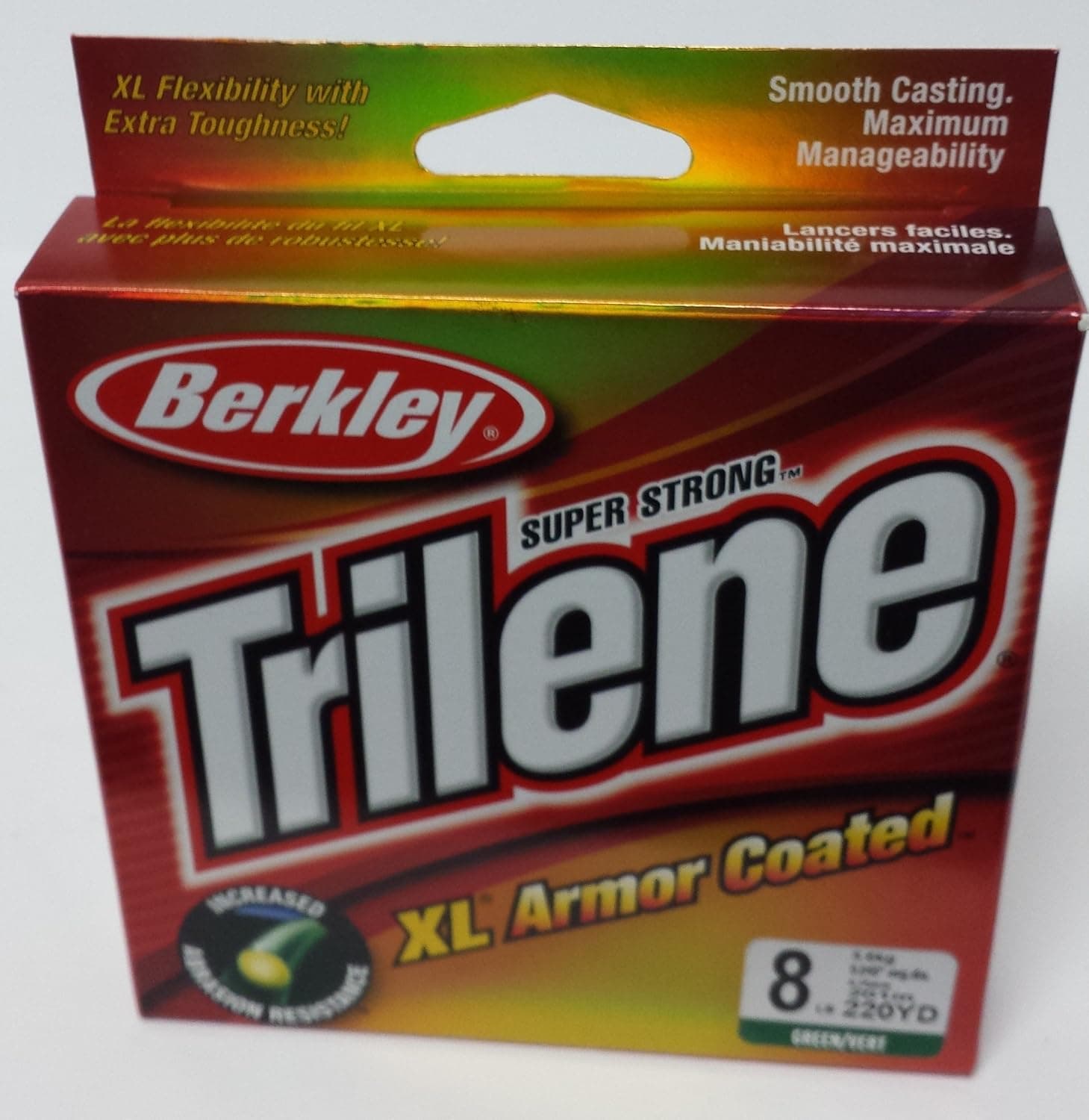 Berkley Trilene XL Armor Monofilament 8lb 220yd Green