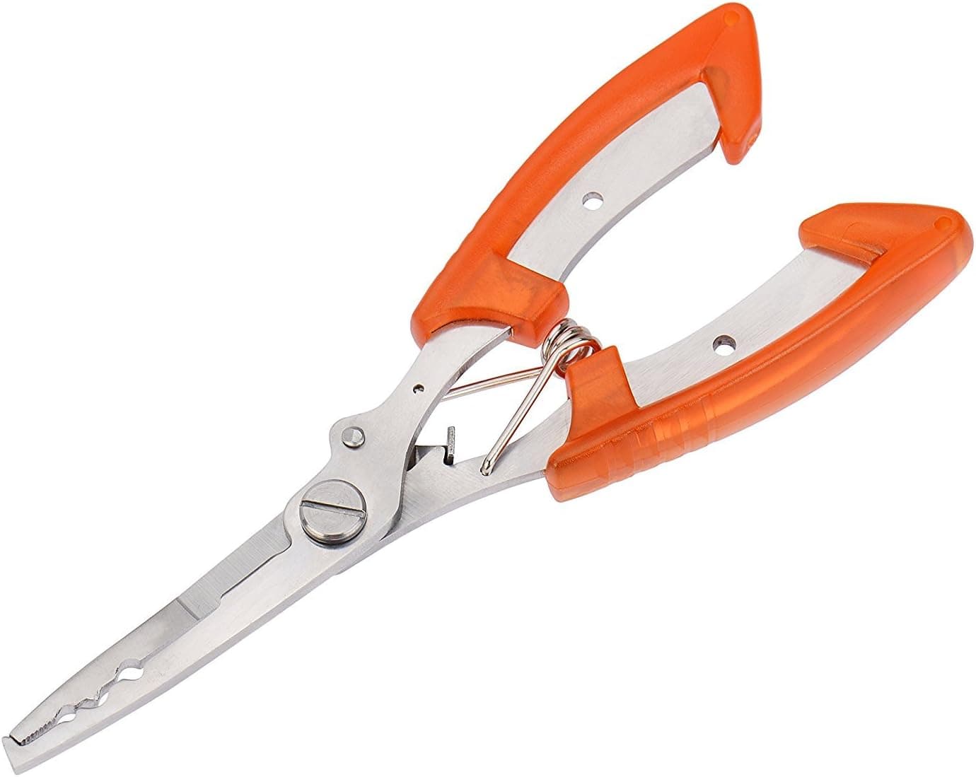 MadBite Multipurpose Fishing Tool Pliers & Line Scissors, Orange