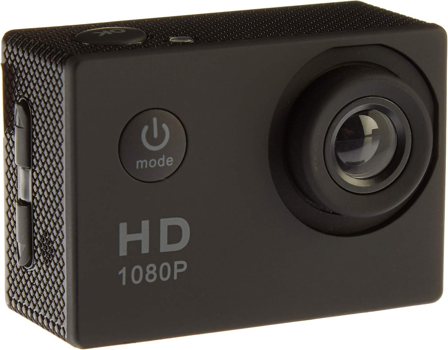 Action Camera, 12MP 1080P 2 Inch LCD Screen, Waterproof Sports Cam 120 Degree Wide Angle Lens, 30m Sport Camera DV Camcorder with with 2 Rechargeable Batteries and Mounting Accessories Kit 1080T06
