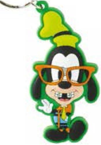 Disney Nerds Goofy Soft Touch Keyring