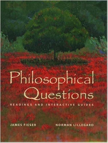 Philosophical Questions: Readings and Interactive Guides