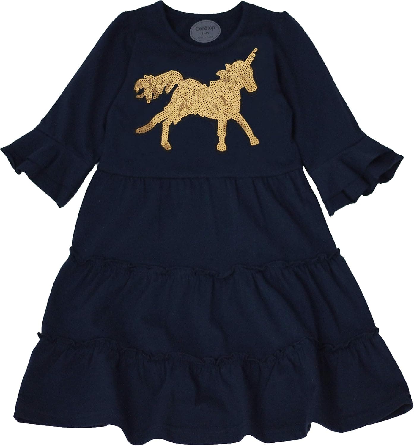 Coralup Little Girls Cotton Nighgowns Casual Dress