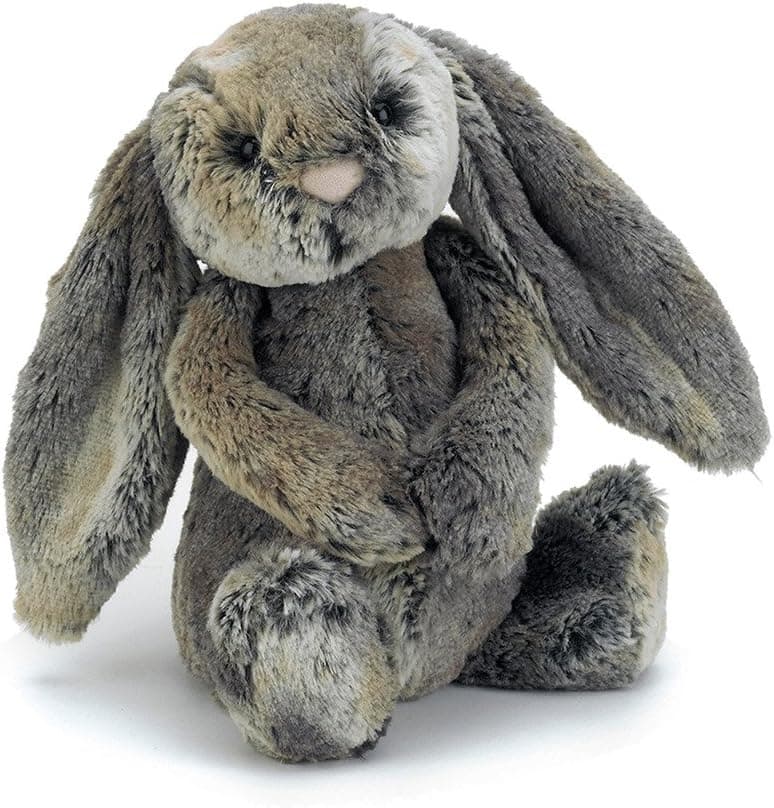 Jellycat Bashful Woodland Bunny Stuffed Animal, Medium, 12 inches