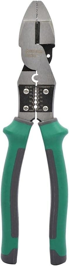 Commercial Electric 9 in. High-Leverage Multi-Purpose Linesman Pliers