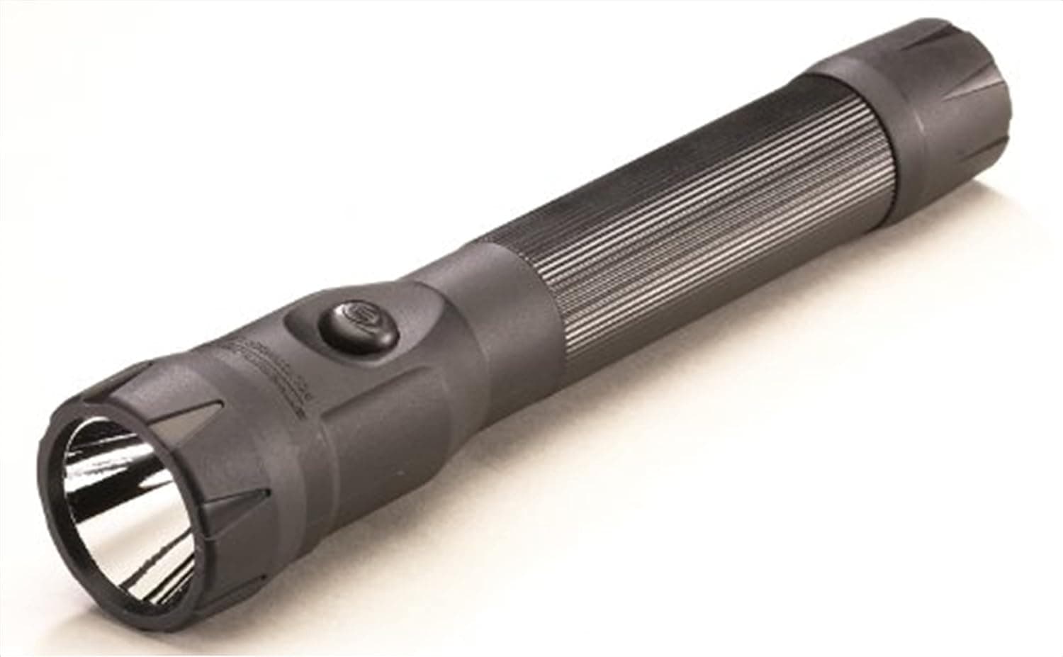 Streamlight 76832 PolyStinger DS LED 485-Lumen Rechargeable Dual-Switch Flashlight with 120V/100V AC/12V DC Smart Charger and Piggyback Holder, Black