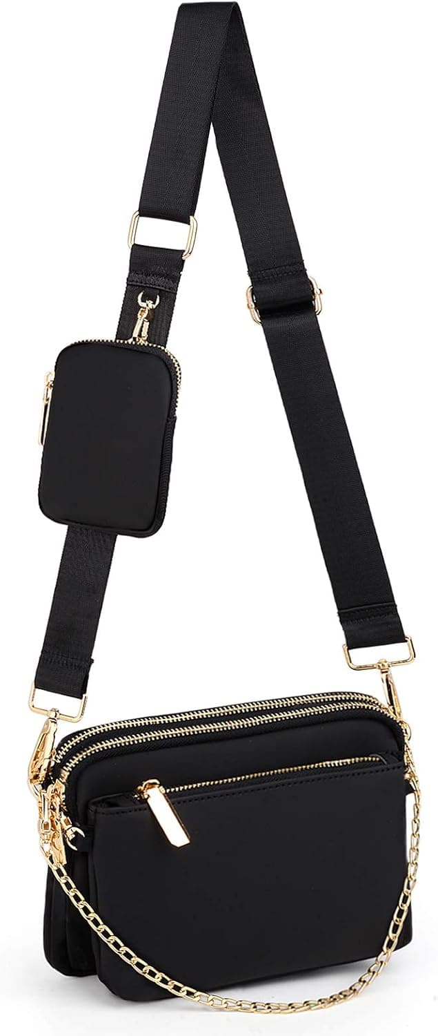 UTO Fanny Pack for Women Men Belt Bag Fashion Designer Chest Waist Packs Hip Bumbags for Outdoors Shopping Workout Traveling Hiking