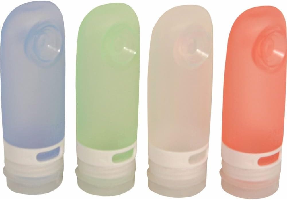 humangear GoToob 2 oz - 4 Pack Assorted Colors (Assorted)