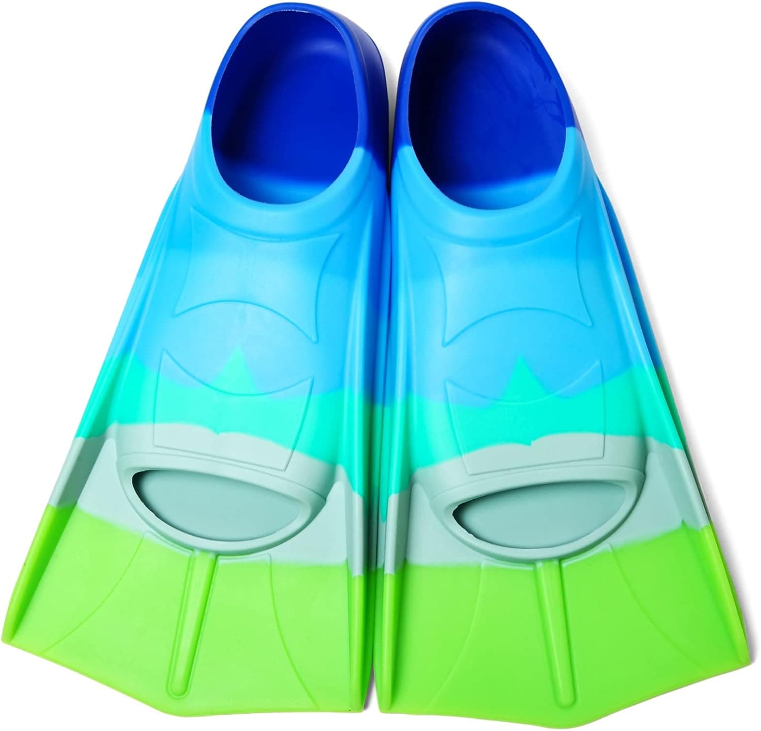 Azuunye Kids Swim Fins,Youth Flippers for Swimming,Swim Training Fins for Lap Swimming,for Children Girls Boys Beginners