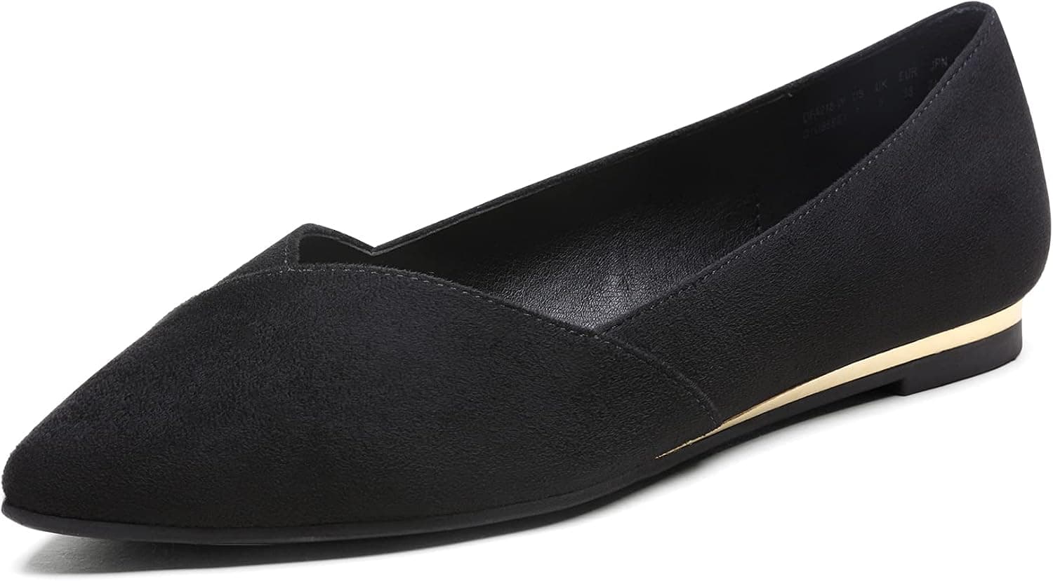 DREAM PAIRS Women’s Wide Width Pointed Toe Dress Ballet Comfortable Cute Work Flats Shoes