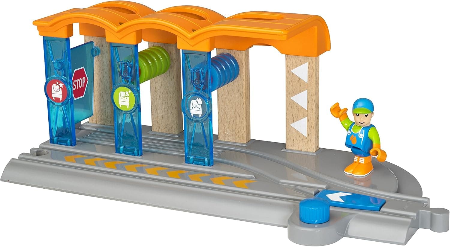 Brio World Smart Tech - 33874 Smart Washing Station | 2 Piece Toy Train Accessory for Kids Ages 3 and Up