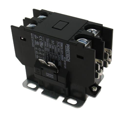 OEM Replacement for Rheem Single Pole / 1 Pole 40 Amp Heavy Duty Condenser Contactor 42-20044-01