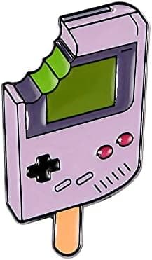 demiSHOP Cool Retro Gamer Enamel Pin