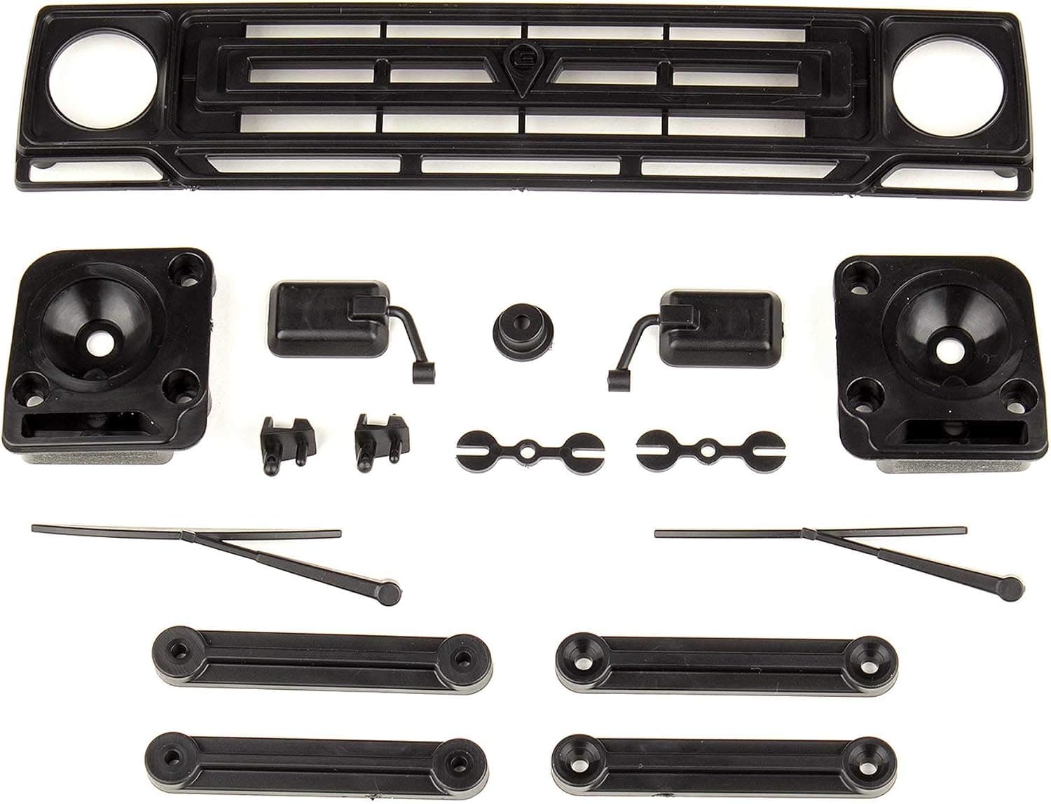 Team Associated Sendero Body Accessories Black Enduro ASC42123 Car/Truck Bodies Wings & Decals