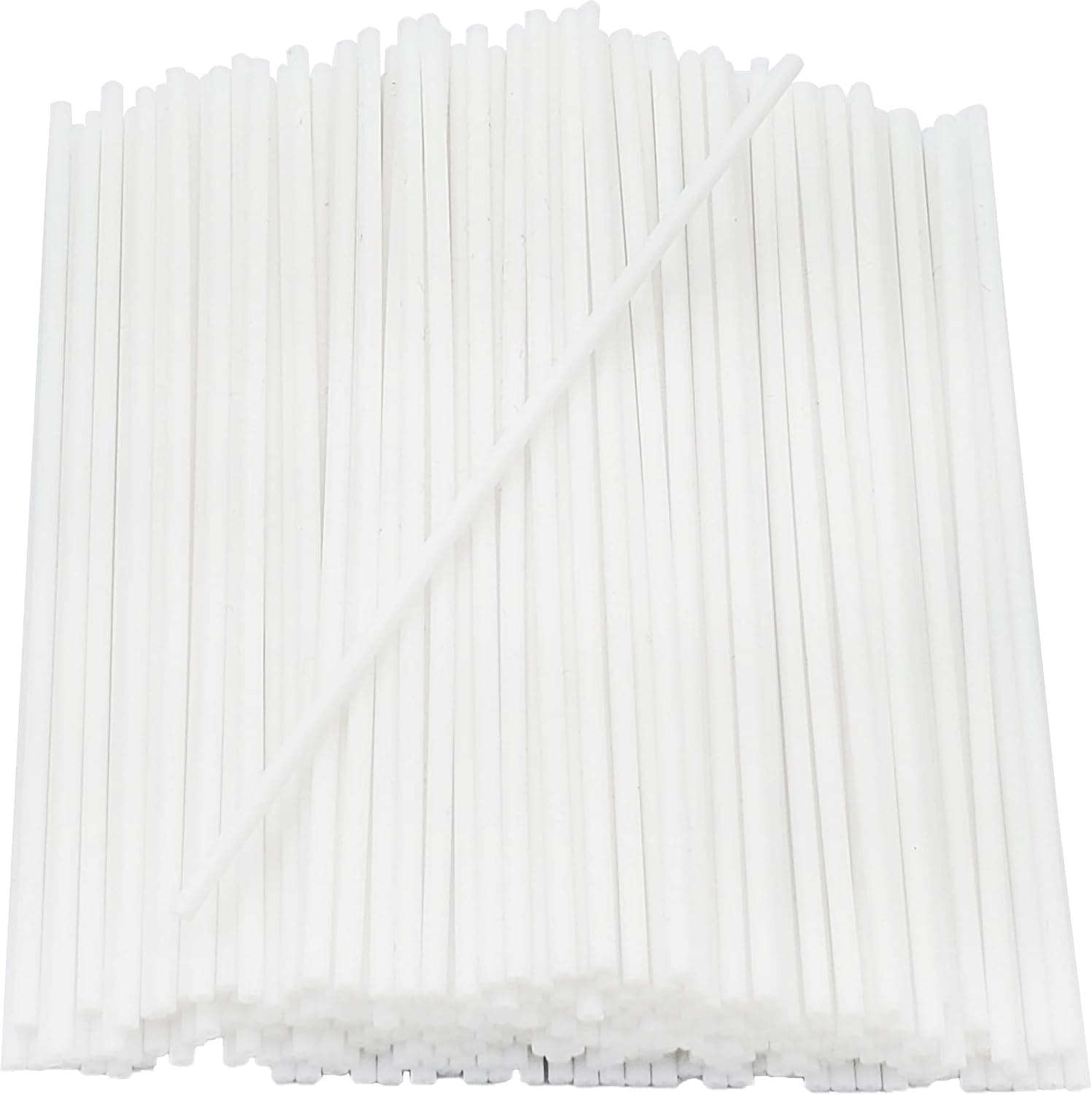 Plastic Lollipop Sticks, Sucker Stick for Cake Pops Making Tools, Cookies, Candy, Chocolate, Party (300 Count, 6" Inches - Large)
