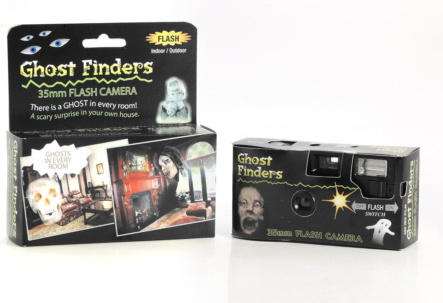 Photo Expressions H35F Ghost Finders Ghost Hunting Single-Use Camera with 27 Exposures and ISO 400 Film