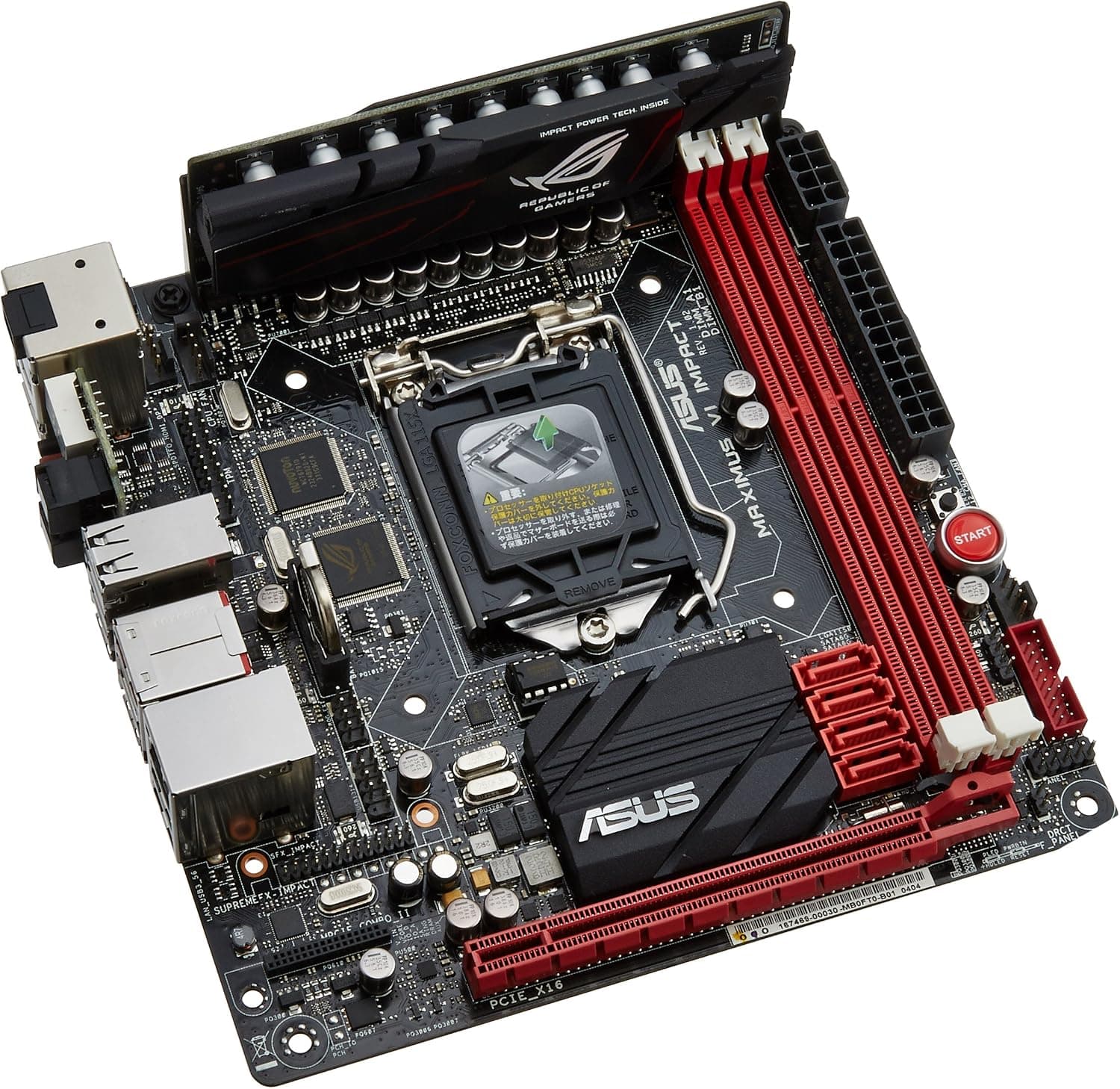 Maximus VI Impact Z87 RG SI