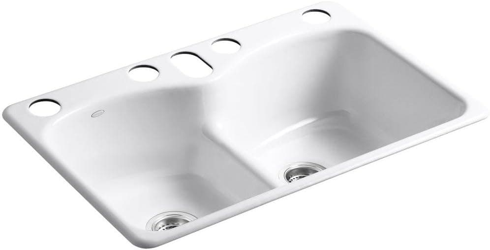KOHLER K-6626-6U-0, White