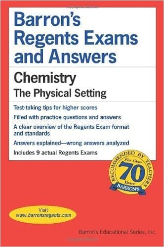 Barrons's Regents Exams and Answers: Chemistry, the Physical Setting