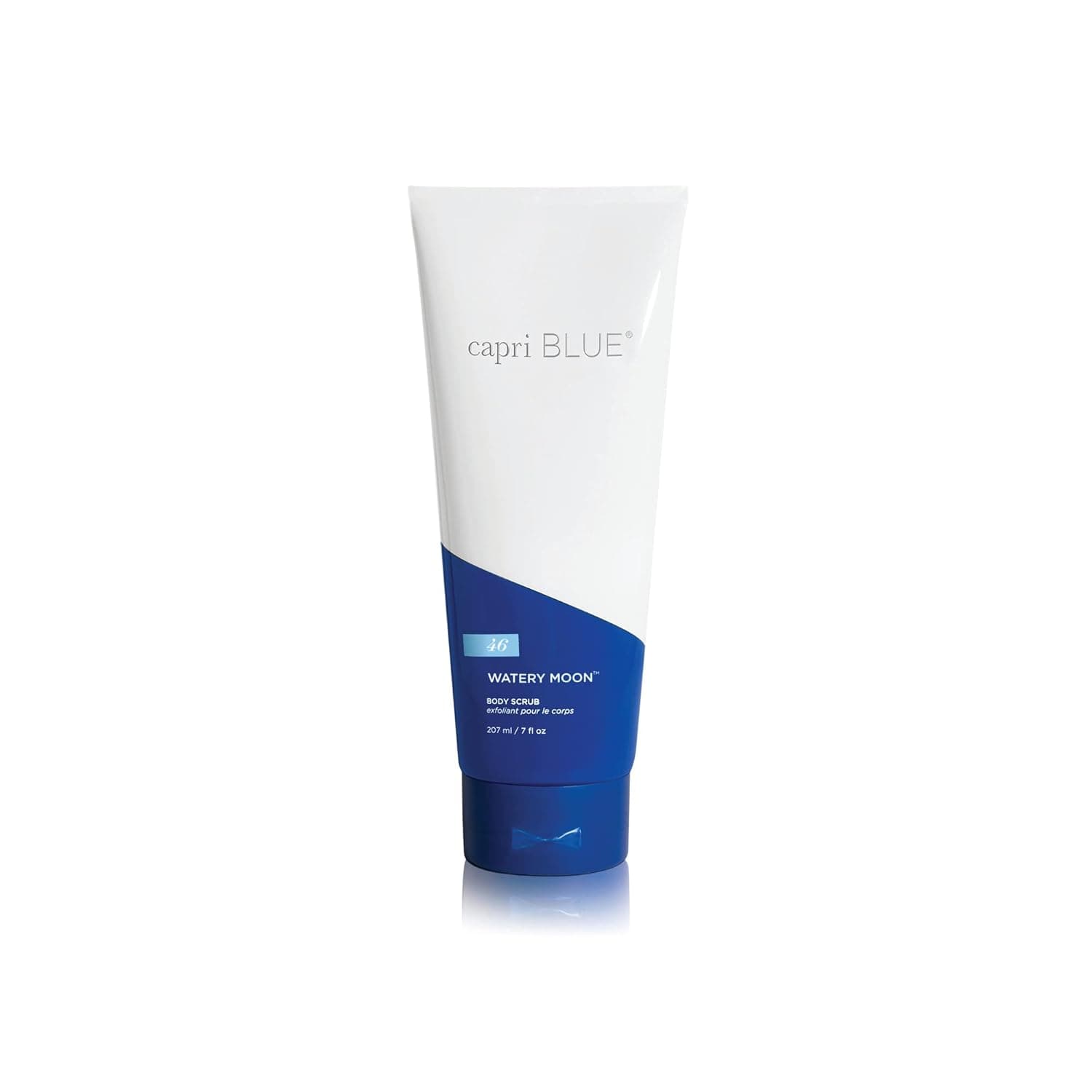 Capri Blue Watery Moon Body Scrub - Exfoliating Body Scrub, Face Scrub, Foot Scrub or Hand Scrub - Moisturizing Body Exfoliator for Skin Care Routine - Scented with Jasmine, Musk and Bergamot (7 fl oz)