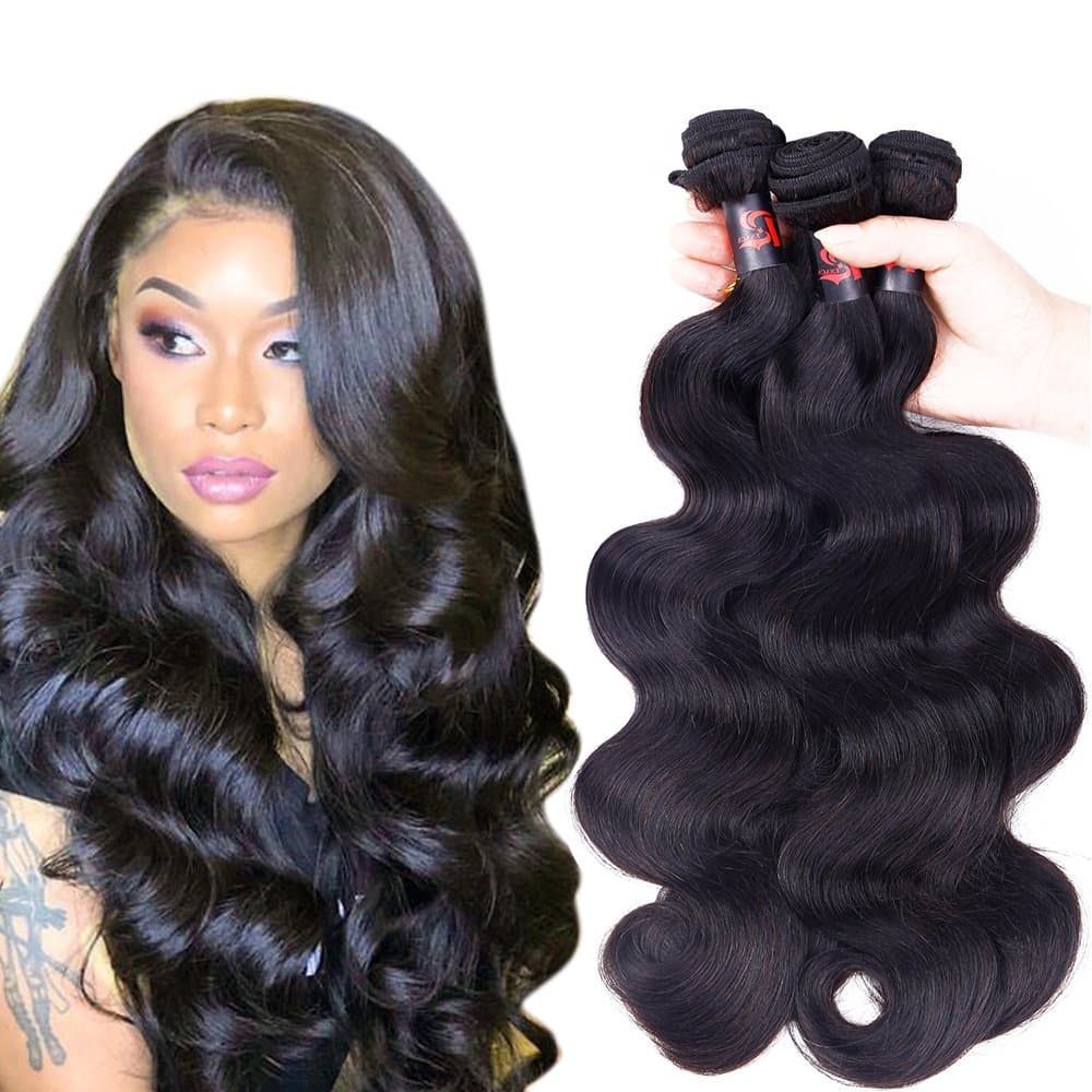 Body Wave Bundles Peruvian Human Hair 3 Bundles 20 22 24 Inch Resaca Peruvian Body Wave Virgin Human Hair Extensions Natural Color