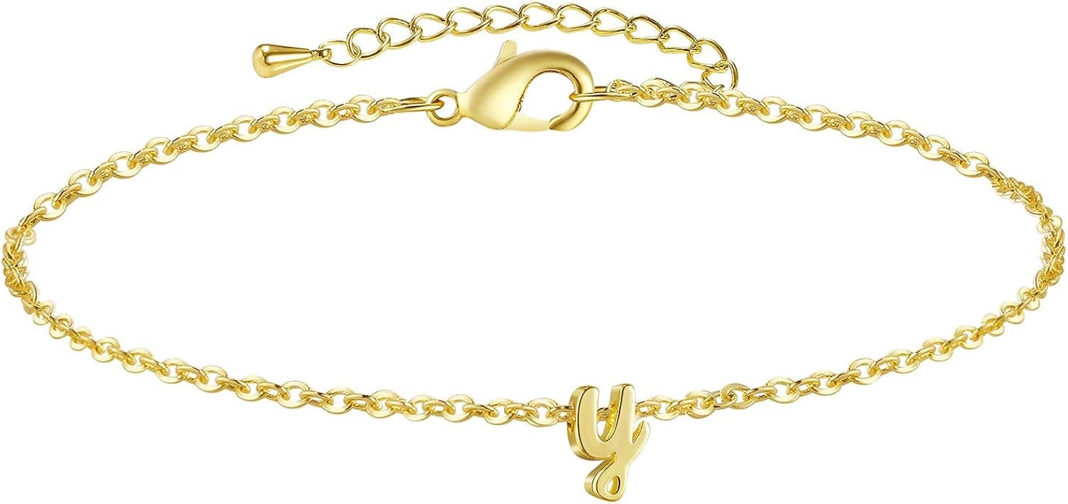 Tewiky Cross Bracelet for Women Dainty 14k Gold Cubic Zirconia Classic Tennis Bracelet Cute Gold Tiny Rope Cuban Figaro Herringbone Chain Link Bracelet Confirmation Gifts for Girls