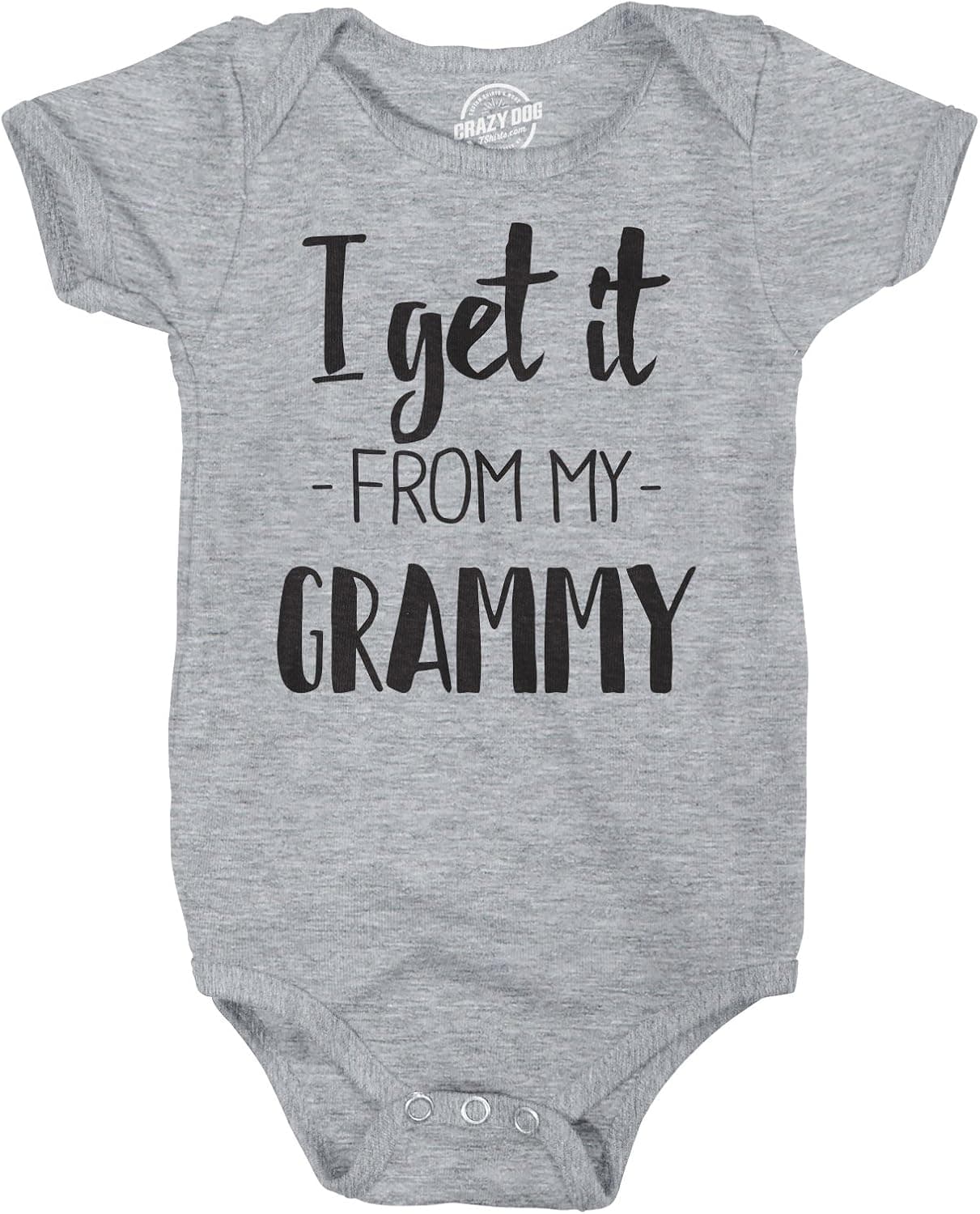 I Get It from My Grammy Creeper Funny Family Baby Jumpsuit