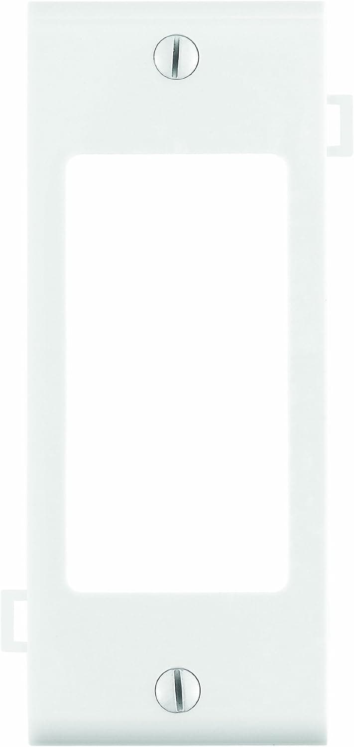 Leviton PSC26-W Sectional Wall Plate, Decora Middle Section, White