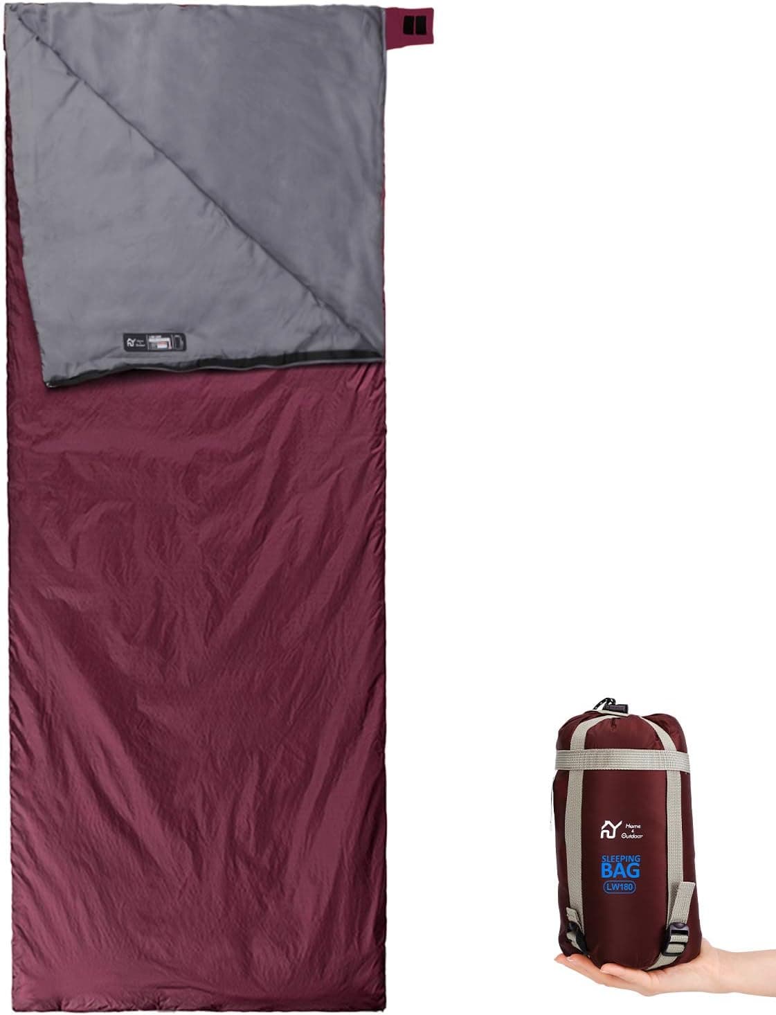 S.Y. Home&Outdoor Sleeping Bag with Stuff Sack Lightweight Waterproof Camping Sleeping Bags for Adults, Kids