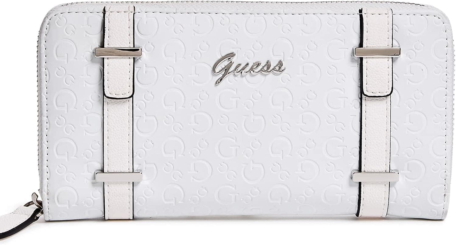 GUESS Factory Stansfield Zip-Around Wallet