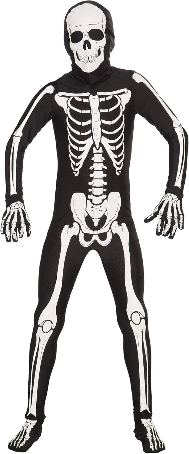Forum Novelties Teen Disappearing Man Patterned Stretch Body Suit